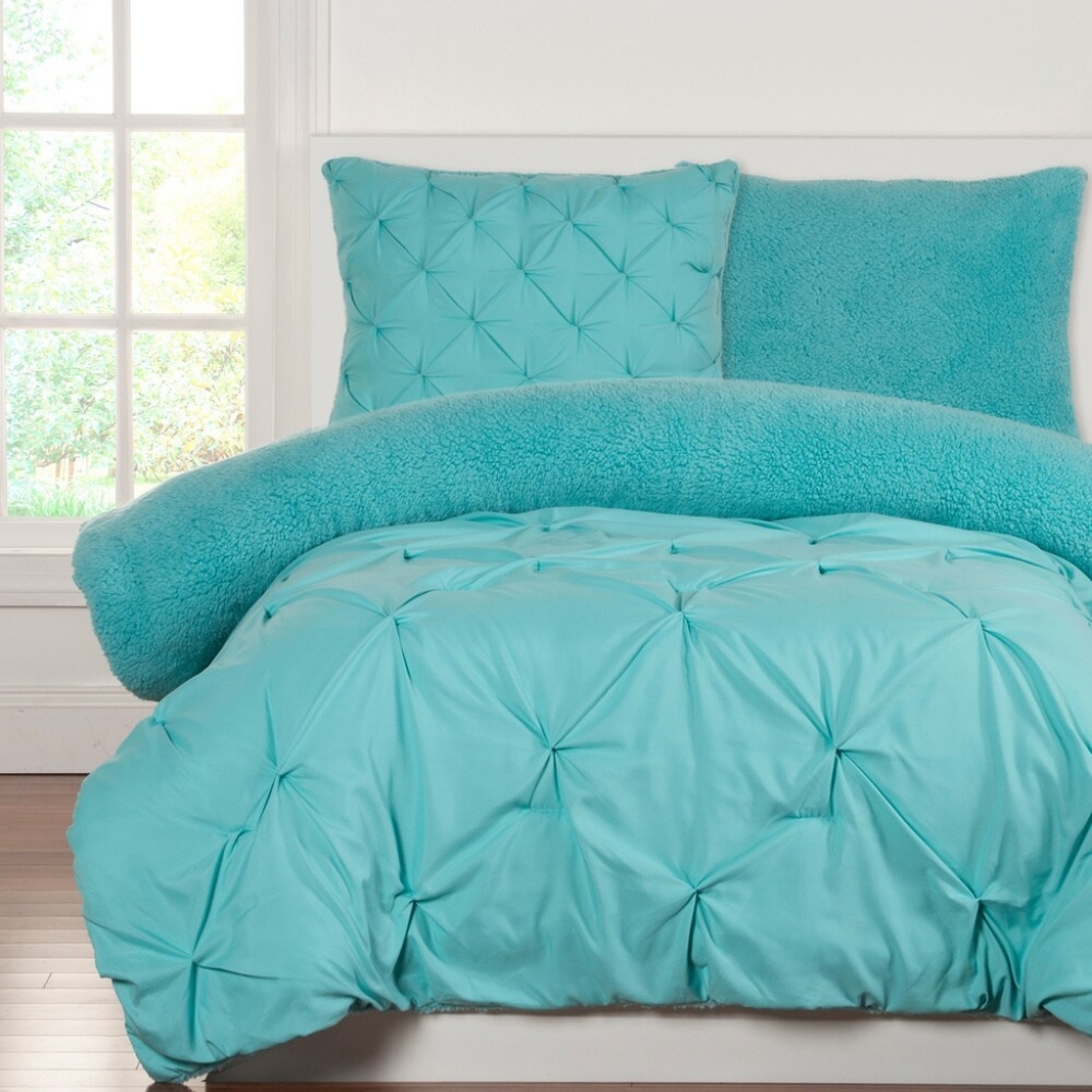 CRAYOLA Playful Plush Comforter Set, Twin (Blue)